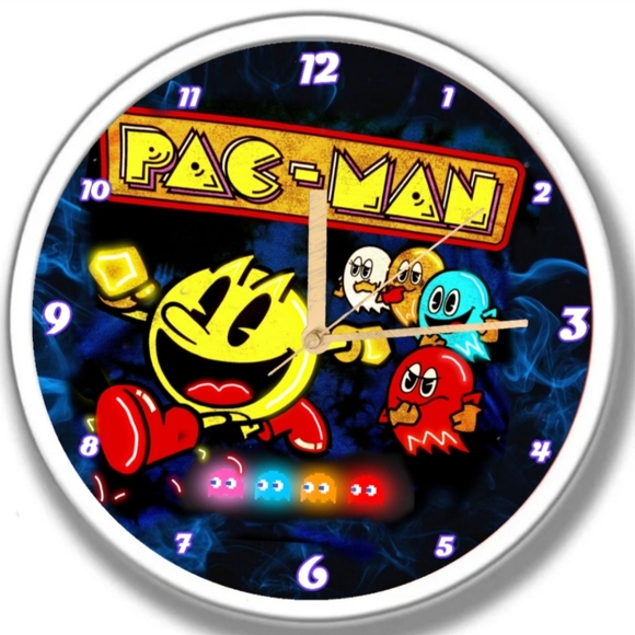 Pac-man retro clock personalized - Picture 5 of 5